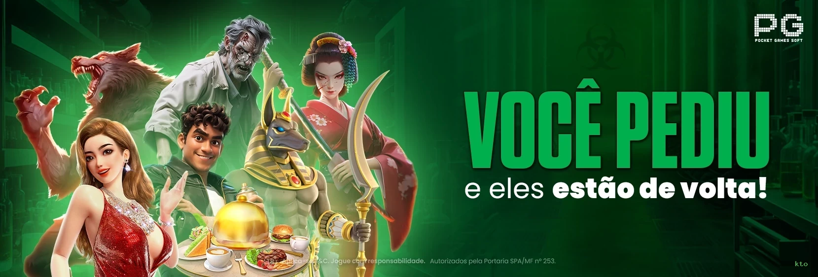 Controles de paJogonto e BRL em kto